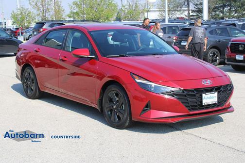 Scarlet Red Pearl 2023 Hyundai ELANTRA SEL