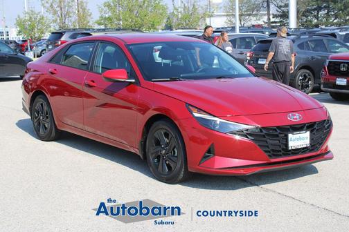 Scarlet Red Pearl 2023 Hyundai ELANTRA SEL