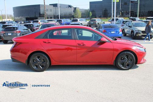Scarlet Red Pearl 2023 Hyundai ELANTRA SEL