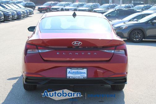 Scarlet Red Pearl 2023 Hyundai ELANTRA SEL