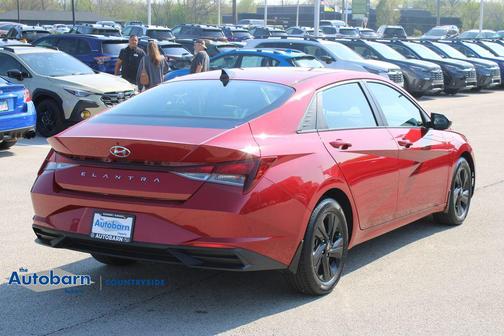 Scarlet Red Pearl 2023 Hyundai ELANTRA SEL