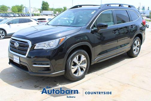 Crystal Black Silica 2021 Subaru Ascent Premium 8-Passenger