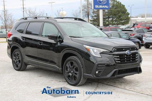 Crystal Black Silica 2025 Subaru Ascent Onyx Edition Touring 7-Passenger