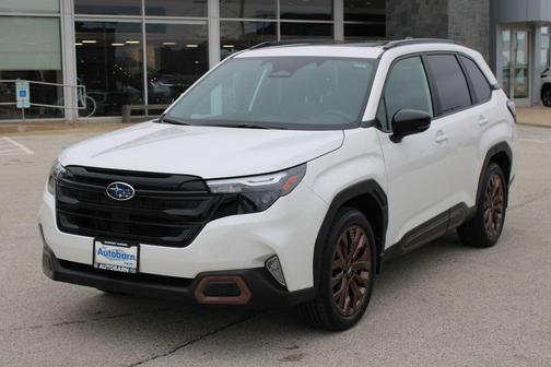 Crystal White Pearl 2026 Subaru Forester Sport