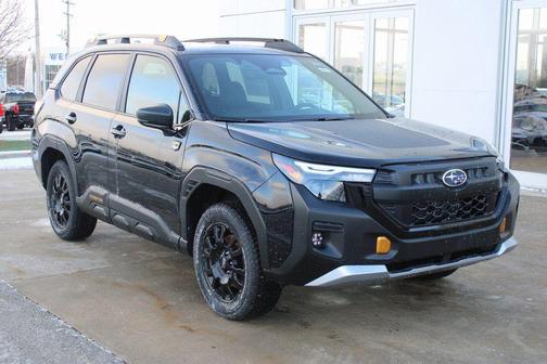 Crystal Black Silica 2026 Subaru Forester Wilderness