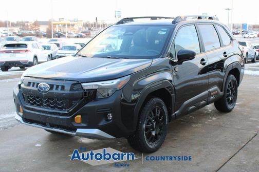 Crystal Black Silica 2026 Subaru Forester Wilderness