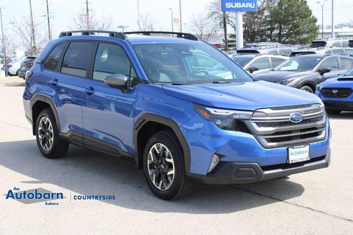 Daybreak Blue Pearl 2026 Subaru Forester Premium
