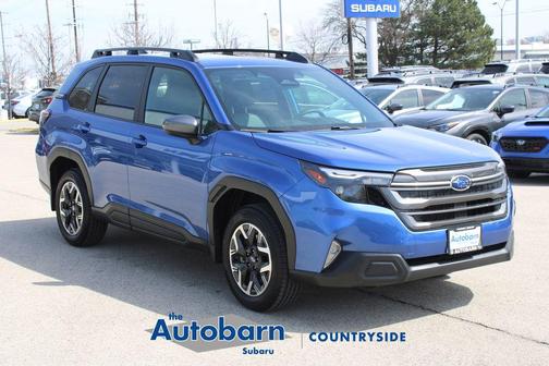Daybreak Blue Pearl 2026 Subaru Forester Premium
