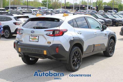 Ice Silver Metallic 2025 Subaru Crosstrek Wilderness