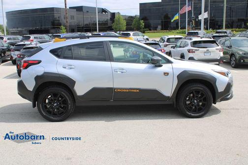 Ice Silver Metallic 2025 Subaru Crosstrek Wilderness