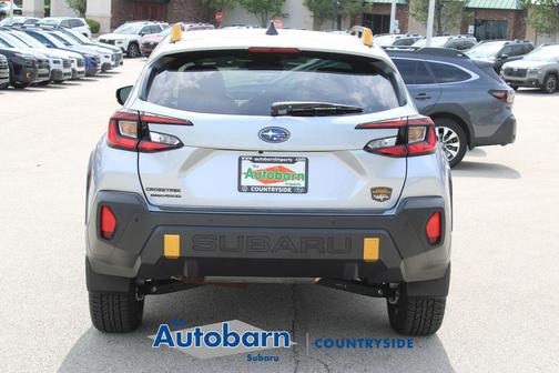 Ice Silver Metallic 2025 Subaru Crosstrek Wilderness