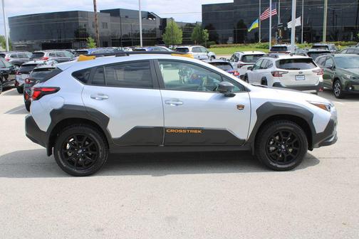 Ice Silver Metallic 2025 Subaru Crosstrek Wilderness