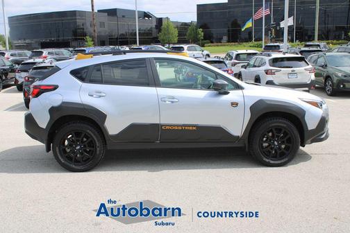 Ice Silver Metallic 2025 Subaru Crosstrek Wilderness