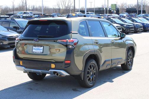 Autumn Green Metallic 2026 Subaru Forester Wilderness