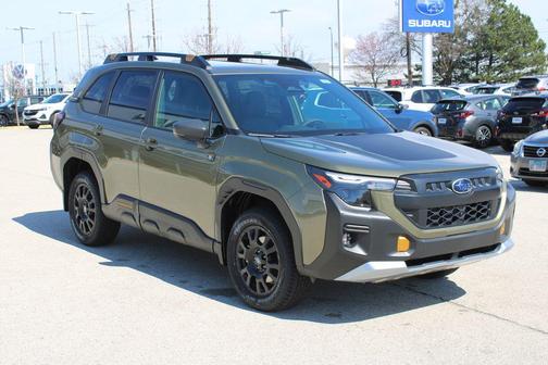 Autumn Green Metallic 2026 Subaru Forester Wilderness