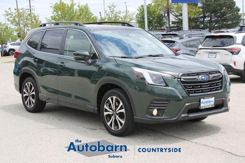 Cascade Green Silica 2022 Subaru Forester Limited
