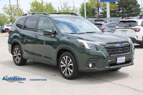 Cascade Green Silica 2022 Subaru Forester Limited
