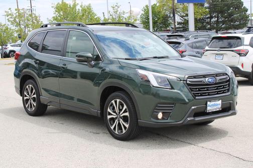 Cascade Green Silica 2022 Subaru Forester Limited