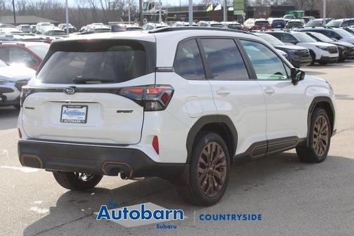 Crystal White Pearl 2026 Subaru Forester Sport