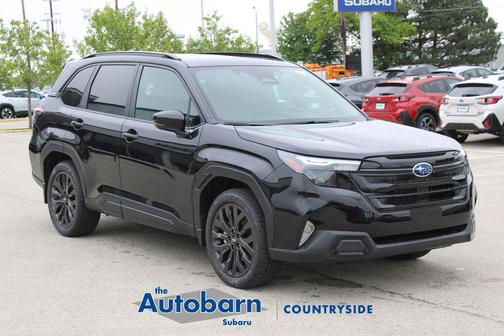 Crystal Black Silica 2026 Subaru Forester Sport