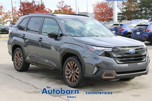Gray 2026 Subaru Forester Sport