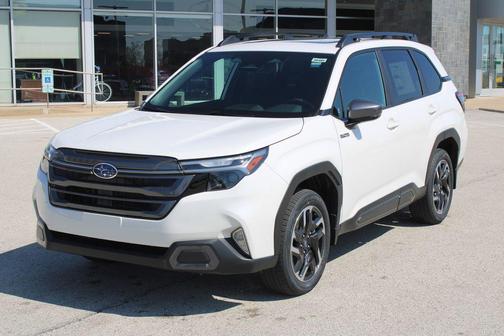 Crystal White Pearl 2026 Subaru Forester Hybrid Limited