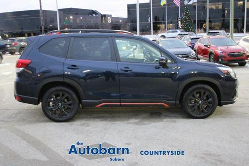 Dark Blue Pearl 2022 Subaru Forester Sport