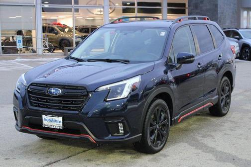 Dark Blue Pearl 2022 Subaru Forester Sport