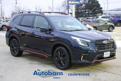 Dark Blue Pearl 2022 Subaru Forester Sport