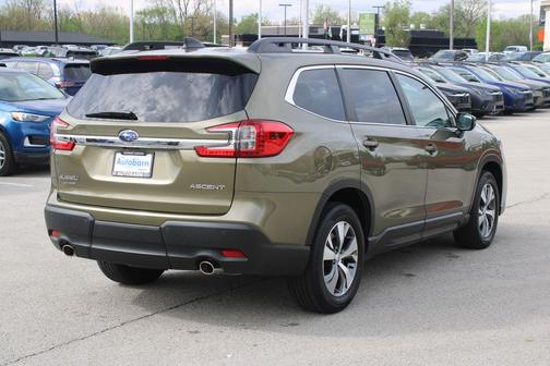 Green Metallic 2023 Subaru Ascent Premium 8-Passenger