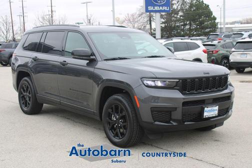 Baltic Gray Metallic Clearcoat 2024 Jeep Grand Cherokee L Altitude