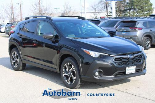 Crystal Black Silica 2024 Subaru Crosstrek Premium
