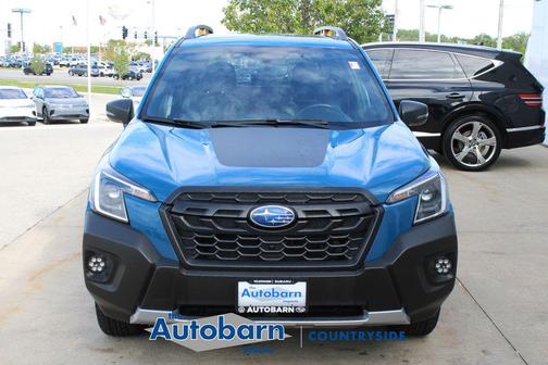 Geyser Blue 2025 Subaru Forester Wilderness