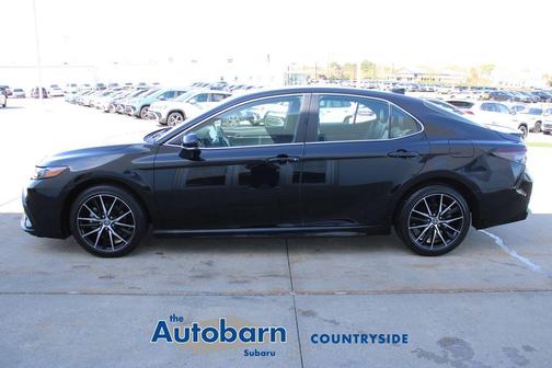 Midnight Black Metallic 2024 Toyota Camry SE