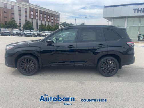 Crystal Black Silica 2026 Subaru Forester Sport