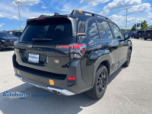 Crystal Black Silica 2026 Subaru Forester Wilderness