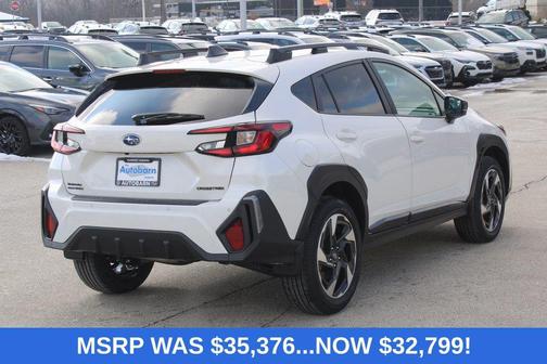 Crystal White Pearl 2026 Subaru Crosstrek Limited