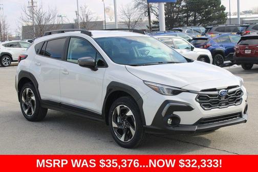 Crystal White Pearl 2026 Subaru Crosstrek Limited