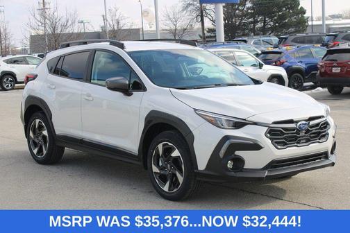 Crystal White Pearl 2026 Subaru Crosstrek Limited