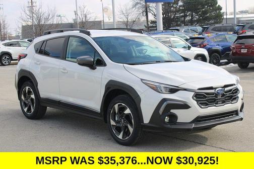 Crystal White Pearl 2026 Subaru Crosstrek Limited