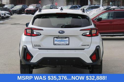 Crystal White Pearl 2026 Subaru Crosstrek Limited