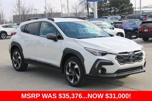 Crystal White Pearl 2026 Subaru Crosstrek Limited