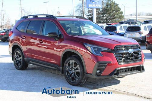 Crimson Red Pearl 2026 Subaru Ascent Onyx Edition Touring 7-Passenger