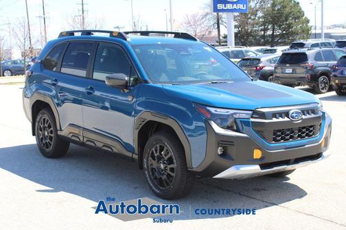Geyser Blue 2026 Subaru Forester Wilderness