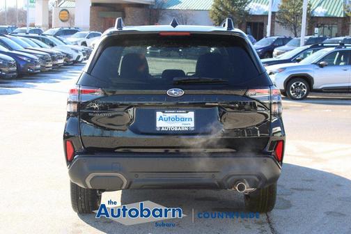 Crystal Black Silica 2026 Subaru Forester Limited