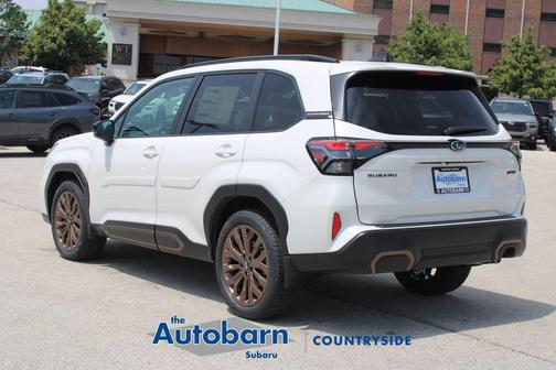 Crystal White Pearl 2026 Subaru Forester Sport