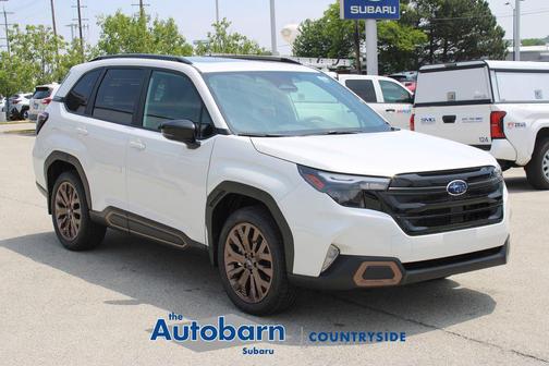 Crystal White Pearl 2026 Subaru Forester Sport