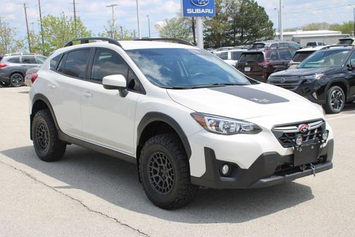 Crystal White Pearl 2023 Subaru Crosstrek Premium