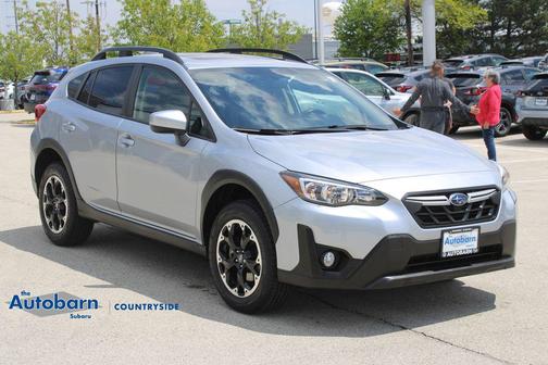 Ice Silver Metallic 2023 Subaru Crosstrek Premium