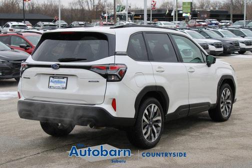 Crystal White Pearl 2025 Subaru Forester Touring